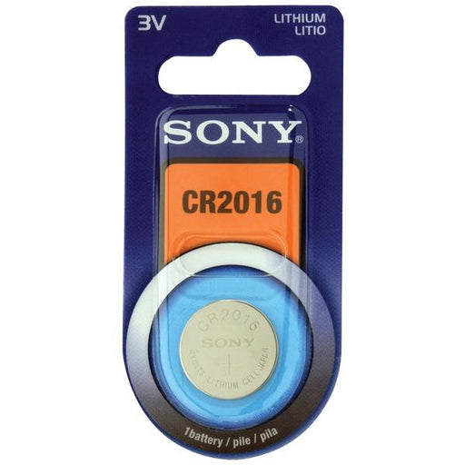 Sony S-cr2016b1a 3-volt Lithium Coin Cell (cr-2016)