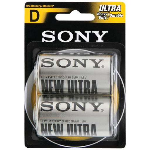 Sony S-sum1nub2a Heavy-duty Carbon Zinc Batteries (c; 2 Pk)