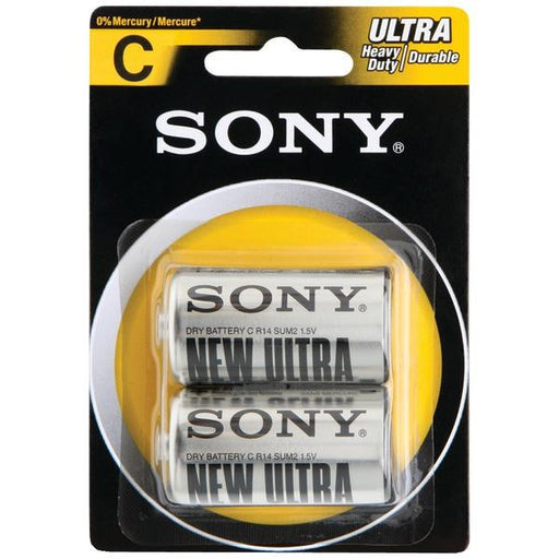 Sony S-sum2nub2a Heavy-duty Carbon Zinc Batteries (d; 2 Pk)