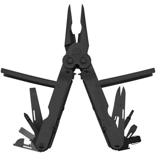 Sog B61tr-cp Powerlock Traveler Multi-tool With Nylon Sheath (black Finish)