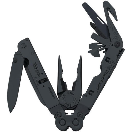 Sog B66n-cp Powerassist Multi-tool (black Oxide)