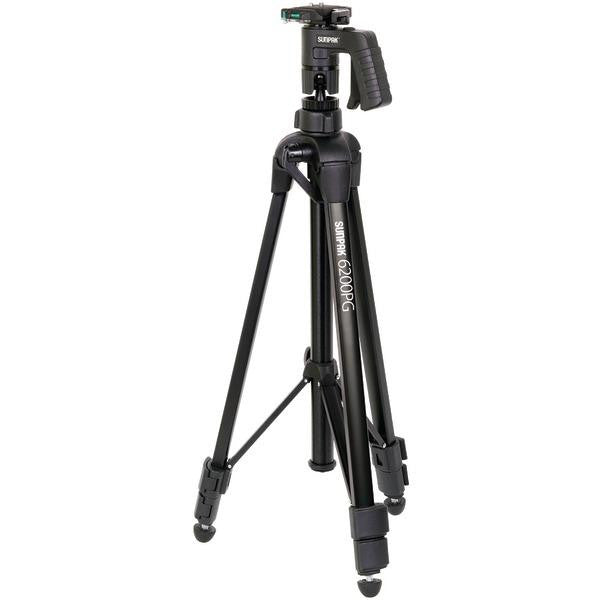 Sunpak 620-620-cpg 6200pg Tripod With Compact Pistol Grip Ball Head