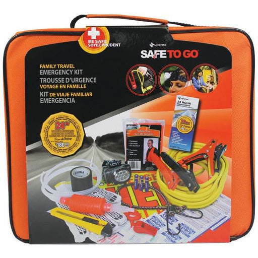 SAFETO GO EKS-0134 Family Travel Emergency Kit