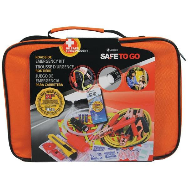 SAFETO GO EKS-0140 Roadside Emergency Kit