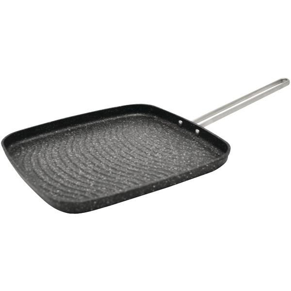 STARFRIT 030280-006-0000 The Rock Grill Pan with S-S Wire Handle, 10