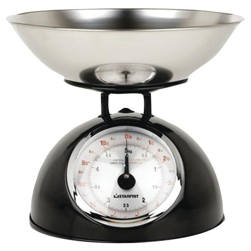 STARFRIT 93004_006_0000 11lb-Capacity Kitchen Scale with Stainless Steel Bowl