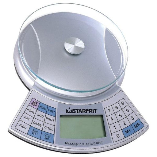 STARFRIT 93428_006_0000 11lb-Capacity Nutritional Scale