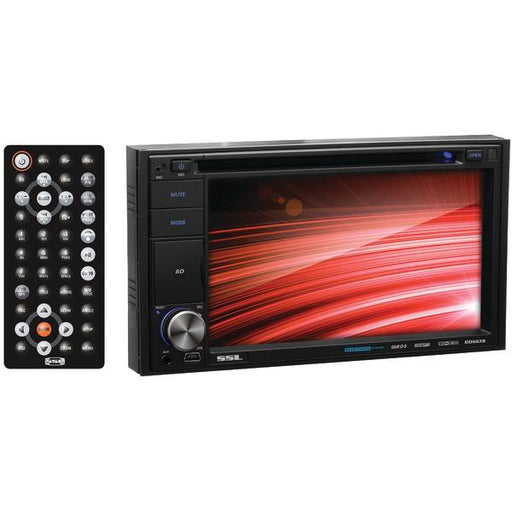 Soundstorm Dd662b 6.2" Double-din In-dash Touchscreen Multimedia Player (bluetooth(r)-enabled)