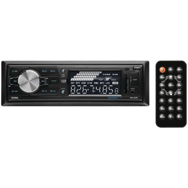 Soundstorm Ml42b Single-din In-dash Mechless Receiver With Bluetooth(r)