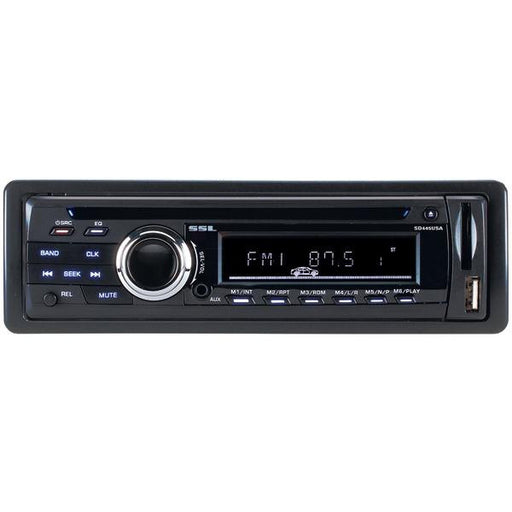 Soundstorm Sd445usa Single-din In-dash Dvd Receiver With Detachable Front Panel