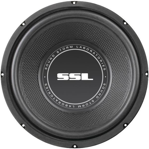 Soundstorm Ss10 Ss Series High-power Single Voice Coil Subwoofer With Poly-injection Cone (10", 60