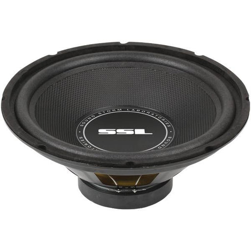 Soundstorm Ss12 Ss Series High-power Single Voice Coil Subwoofer With Poly-injection Cone (12", 80