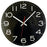 TIMEKEEPER 300BS 11.5" Rimless Wall Clock (Black)