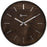 TIMEKEEPER A4003FW 11" Hastings Walnut Wall Clock with Chrome Accent