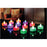 NORTHPOINT GM8245 12-Piece Multicolored LED Tealight Set with 3 Batteries