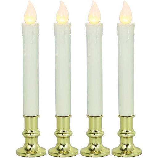 NORTHPOINT GM8270 LED Flickering Candles with 8-Hour Timer, 4 pack