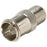 Steren 200-103 F-jack To F-quick Plug Adapter