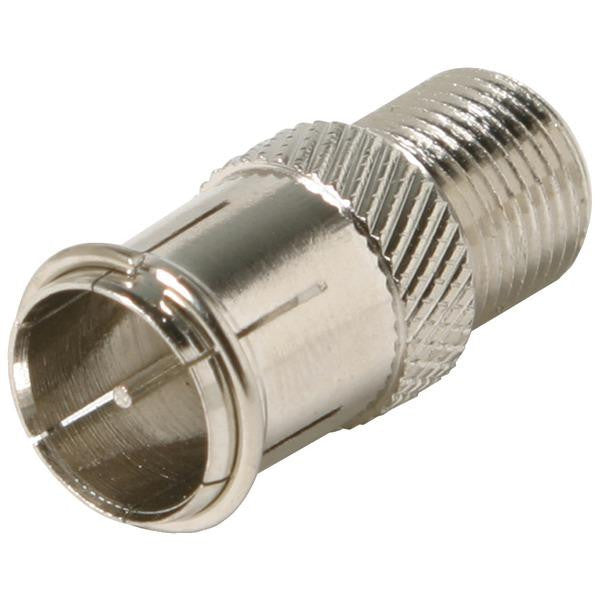 Steren 200-103 F-jack To F-quick Plug Adapter