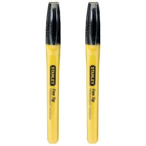 Stanley 47-316 Fine-tip Permanent Markers, 2 Pk