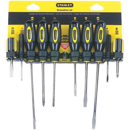 Stanley 60-100 10-piece Standard-fluted Screwdriver Set