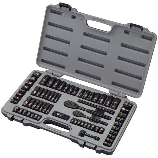 Stanley 92-824hb 69-piece Black Chrome Mechanics Tool Set