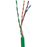 Vericom Mbw5u-01555 Cat-5e Utp Solid Riser Cmr Cable, 1,000ft Pull Box (green)