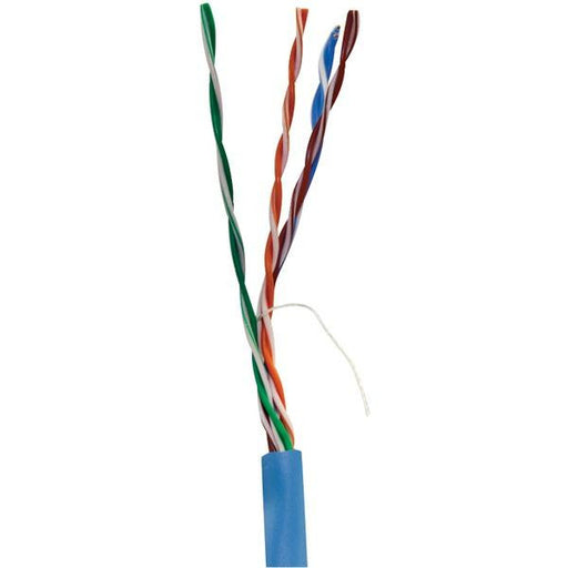 Vericom Mbw5u-02400 Cat 5e Utp Plenum Rated Cmp Cable, 1,000ft Pull Box (blue)