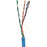 Vericom Mbw5u-02400 Cat 5e Utp Plenum Rated Cmp Cable, 1,000ft Pull Box (blue)