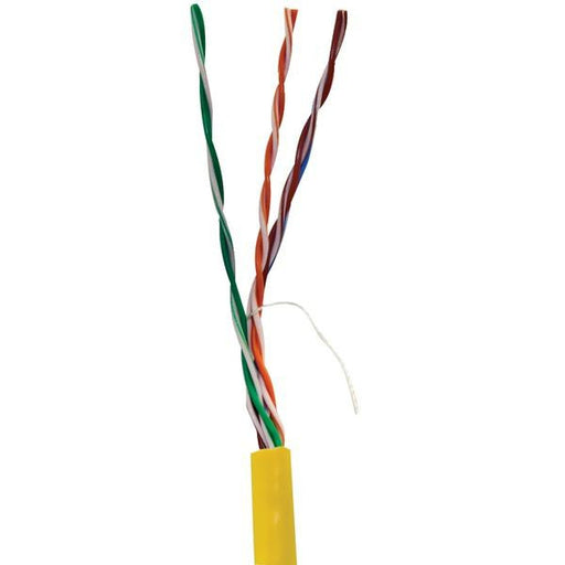 Vericom Mbw5u-03351 Cat 5e Utp Plenum Rated Cmp Cable, 1,000ft Pull Box (yellow)