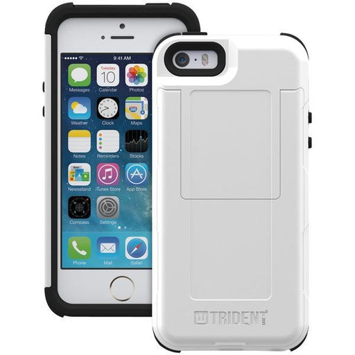 Trident Ag-apip5s-wtw00 Iphone(r) 5-5s Aegis Series(r) Wallet Case (white)