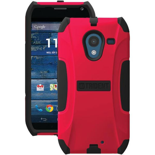 Trident Ag-mot-x-red Moto X(tm) By Motorola(r) Aegis Series(r) Case (red)