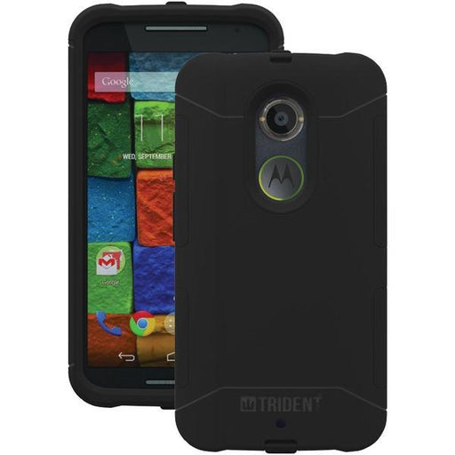 Trident Ag-mrxone-bk000 Moto X(tm) 2nd Gen By Motorola(r) Aegis Series(r) (black)