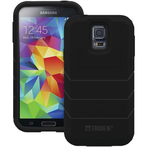 Trident Ag-ssgxs5-bkw00 Samsung(r) Galaxy S(r) 5 Aegis Series(r) Wallet Case With Flip-top Cover (