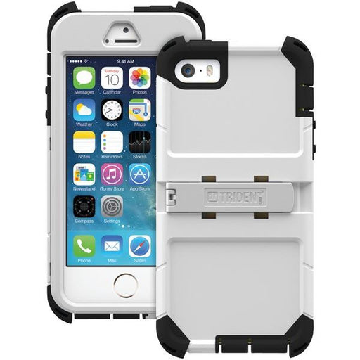 Trident Ams-apl-iph5s2-wt Iphone(r) 5s 2014 Kraken A.m.s. Series(tm) Case With Holster (white)