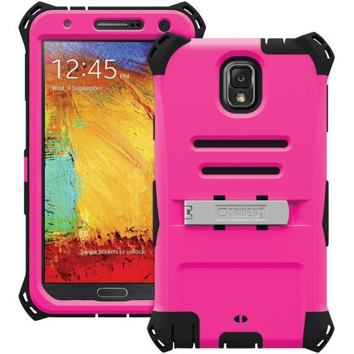 Trident Ams-sam-gnote3-pnk Samsung(r) Galaxy Note(r) 3 Kraken A.m.s. Series(tm) Case With Belt Cli