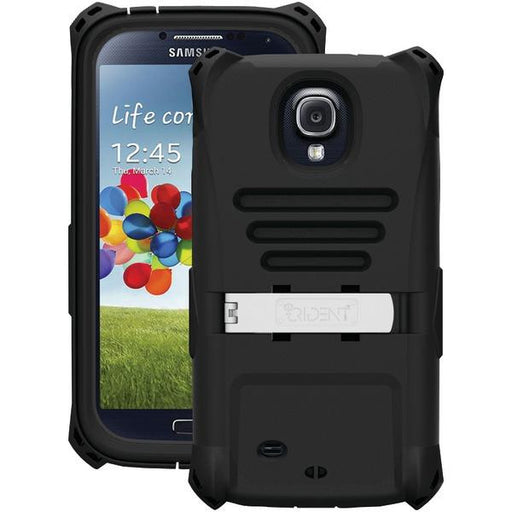 Trident Ams-sam-s4-bk Samsung(r) Galaxy S(r) 4 Kraken A.m.s. Series(tm) Case With Belt Clip Holste