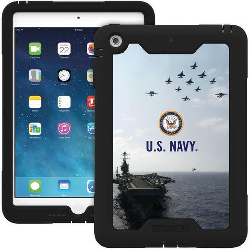 Trident Cy-apipmr-bkk07 Ipad Mini(tm) Cyclops Series(tm) Case With Belt Clip-holster (u.s. Navy(r)