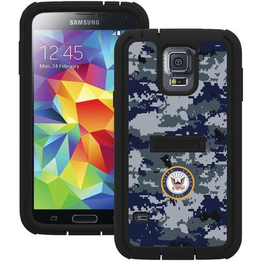 Trident Cy-ssgxs5-bkk08 Samsung(r) Galaxy S(r) 5 Cyclops Series(tm) U.s. Navy(r) Case (camo)