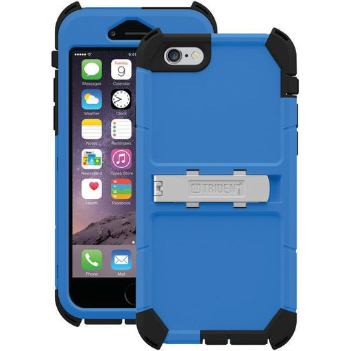 Trident Kn-api647-bl000 Iphone(r) 6 4.7" Kraken A.m.s. Series(tm) Case With Holster (blue)