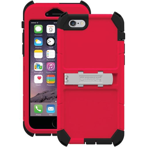 Trident Kn-api647-rd000 Iphone(r) 6 4.7" Kraken A.m.s. Series(tm) Case With Holster (red)