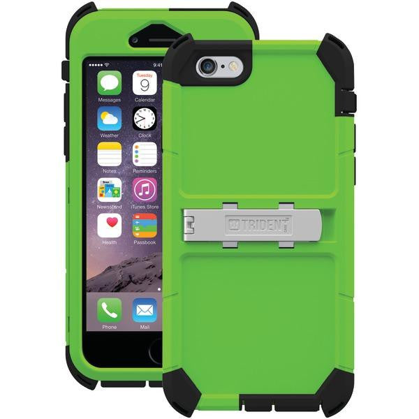 Trident Kn-api647-tg000 Iphone(r) 6 4.7" Kraken A.m.s. Series(tm) Case With Holster (green)