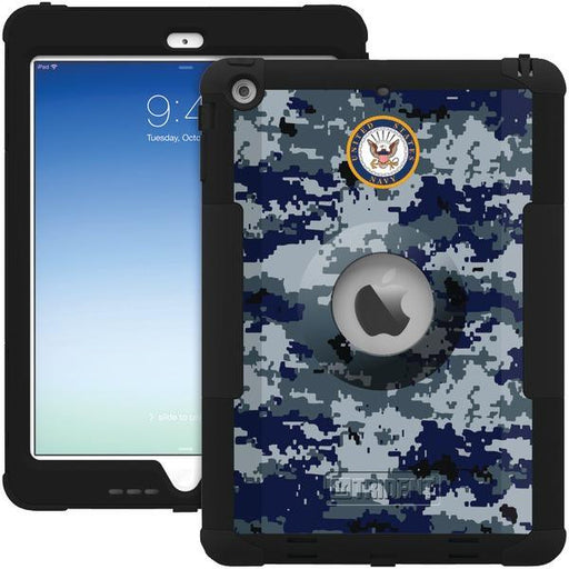 Trident Kn-apipar-bkk08 Ipad Air(tm) Kraken Series(tm) Case With Belt Clip-holster (u.s. Navy(r) C