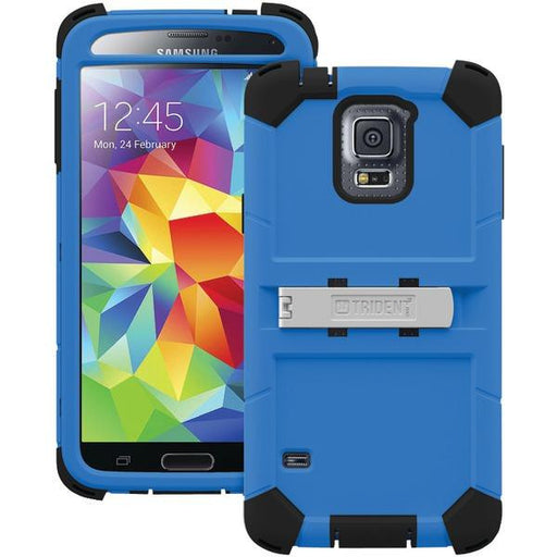 Trident Kn-ssgxs5-bl000 Samsung(r) Galaxy S(r) 5 Kraken A.m.s. Series(tm) Case With Belt Clip Hols