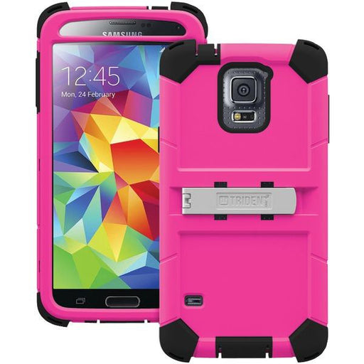 Trident Kn-ssgxs5-pk000 Samsung(r) Galaxy S(r) 5 Kraken A.m.s. Series(tm) Case With Belt Clip Hols