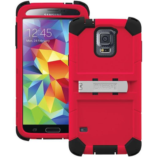 Trident Kn-ssgxs5-rd000 Samsung(r) Galaxy S(r) 5 Kraken A.m.s. Series(tm) Case With Belt Clip Hols