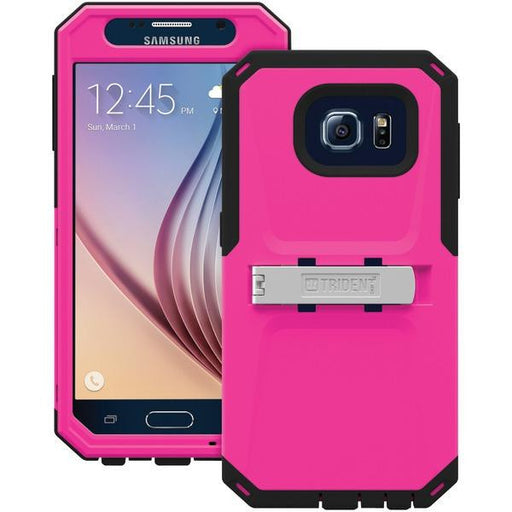 TRIDENT KN-SSGXS6-PK000 Samsung(R) Galaxy S(R) 6 Kraken A.M.S. Series(TM) Case (Pink)