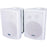 Tic Corporation Asp120-w Indoor-outdoor 120-watt Speakers With 70-volt Switching (white)