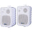 Tic Corporation Asp25-w 3-way Indoor-outdoor 50-watt Speakers (white)