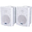 Tic Corporation As P60w Indoor-outdoor 75-watt Speakers With 70-volt Switching (white)