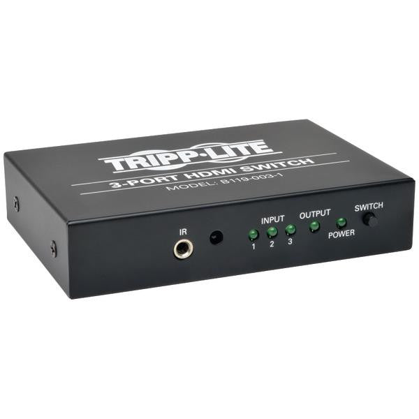 Tripp Lite B119-003-1 3-port Hdmi(r) A-v Switch